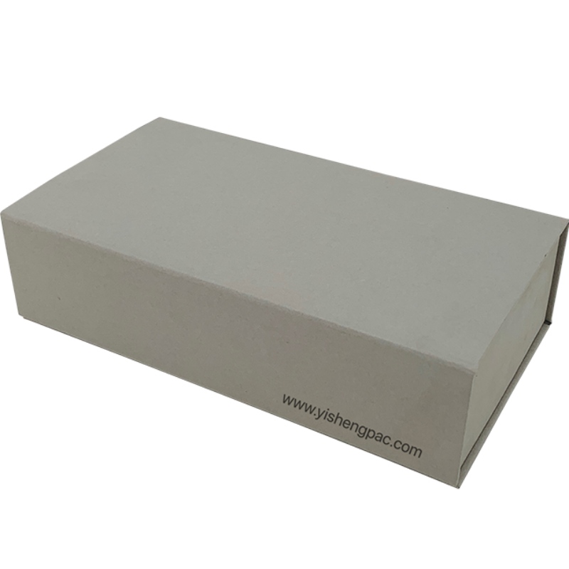 Grey Gift Box s Magnetickým uzavřením, Collapsible Box pro dárky, Cardboard Box