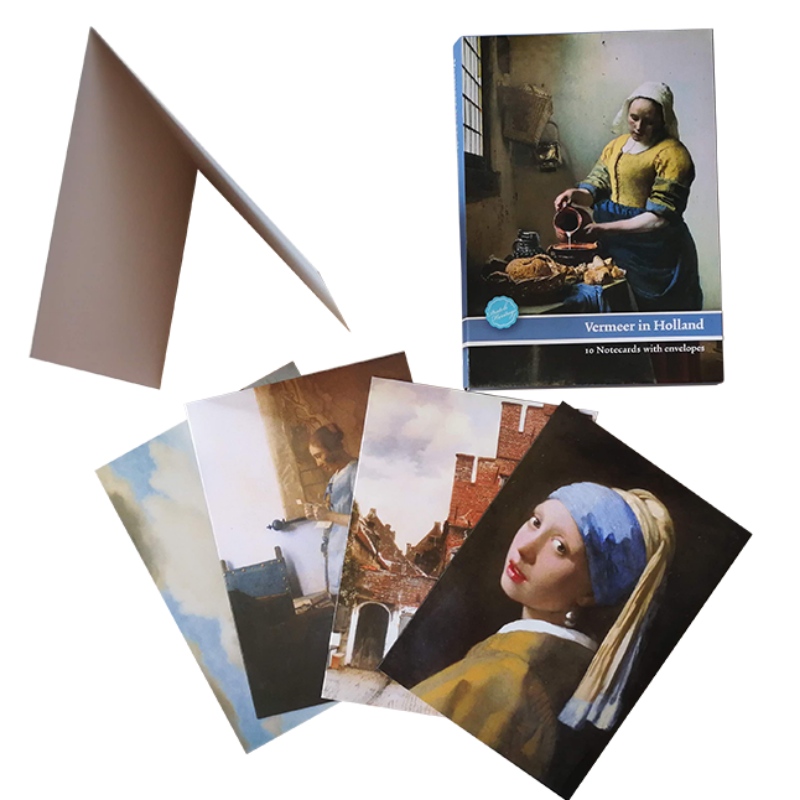 Uvítací karta Johannes Vermeer Painting, Pozvánka Card obsahuje bílé obálky.Vlastní design